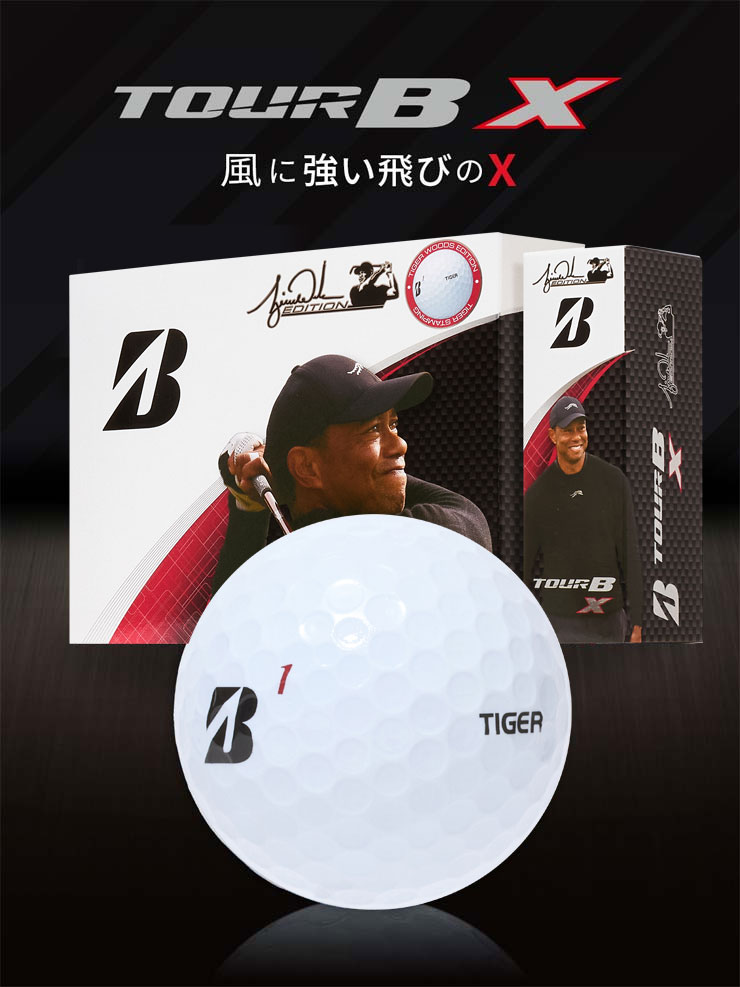 BRIDGESTONE GOLF ブリヂストンゴルフ TOUR B X TIGER WOODS BRIDGESTONE GOLF ブリヂストンゴルフ TOUR B X TIGER WOODS