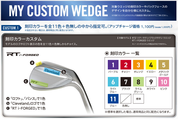 Cleveland Golf（クリーブランドゴルフ） 20％OFFクーポン対象 特注
