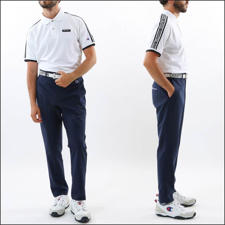 Champion チャンピオン ゴルフウェア メンズ メッシュ調素材