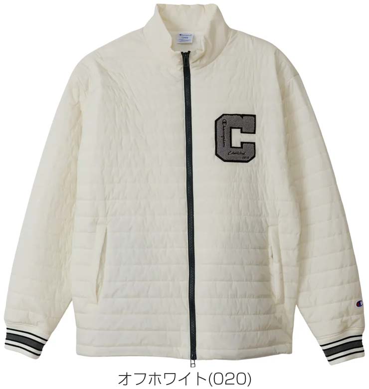 Champion（チャンピオン） ゴルフ サガラ刺繍 フルジップ 中綿
