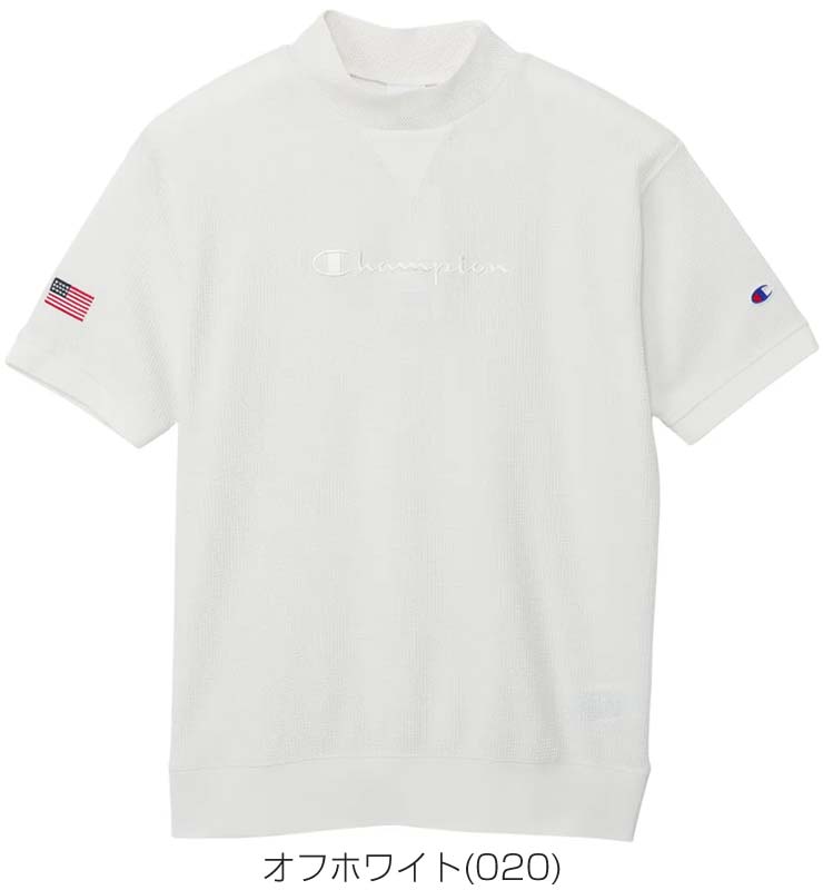 Champion チャンピオン ゴルフ ワッフル ガゼット モックネック