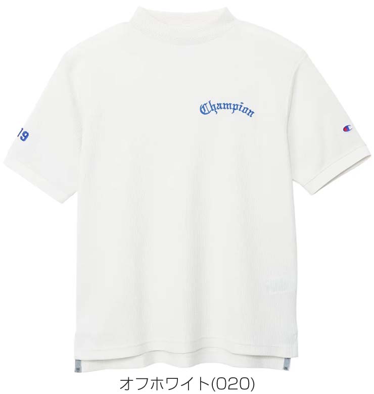 Champion チャンピオン ゴルフ ワッフル モックネック 半袖