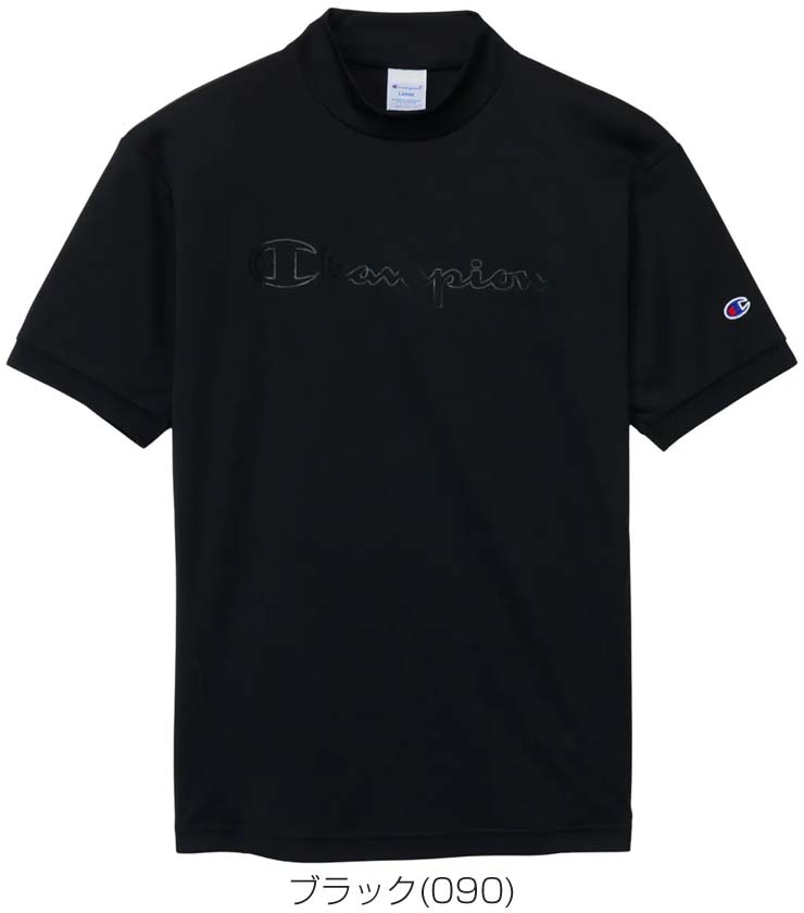 Champion（チャンピオン） ゴルフ チェストロゴ モックネック 半袖