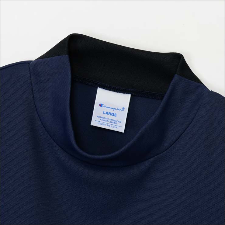 Champion（チャンピオン） ゴルフ チェストロゴ モックネック 半袖