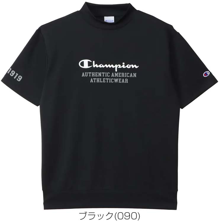 Champion チャンピオン ゴルフ モックネック 半袖シャツ ウェア
