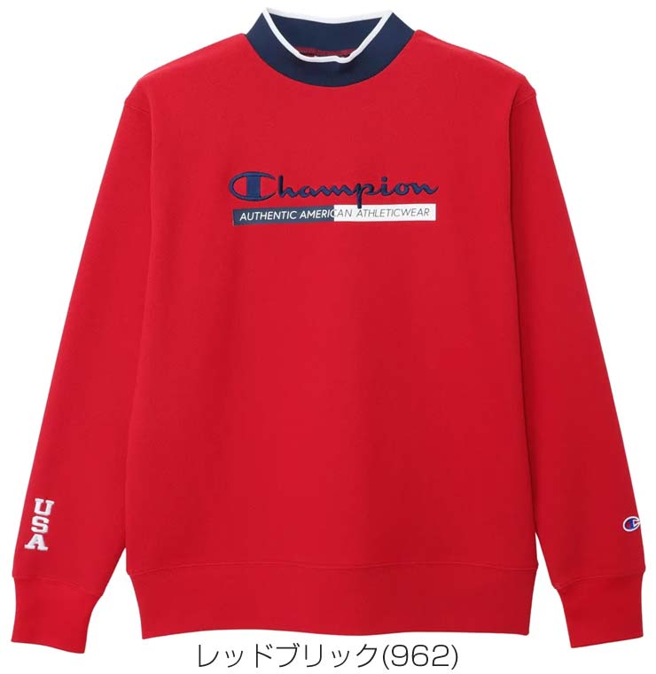 新品 希少M Champion golf USA jacket プロ着用モデル赤 Champion コーチジャケット メンズ チャンピオン COACH JACKET