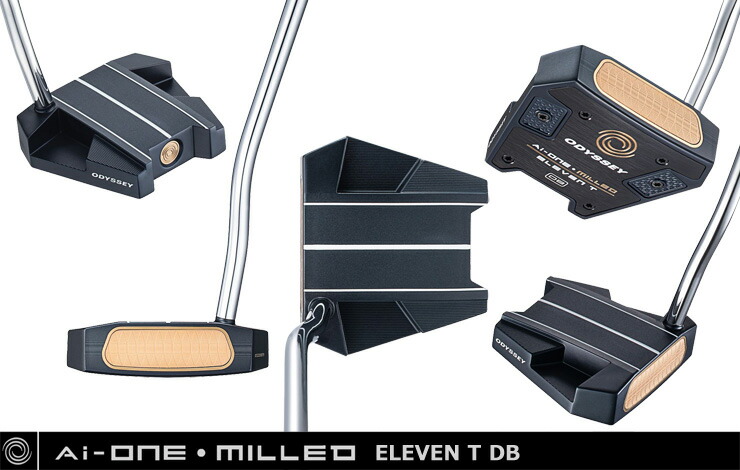 オデッセイ Ai-ONE MILLED ＃ELEVEN T DB パター スチールシャフト