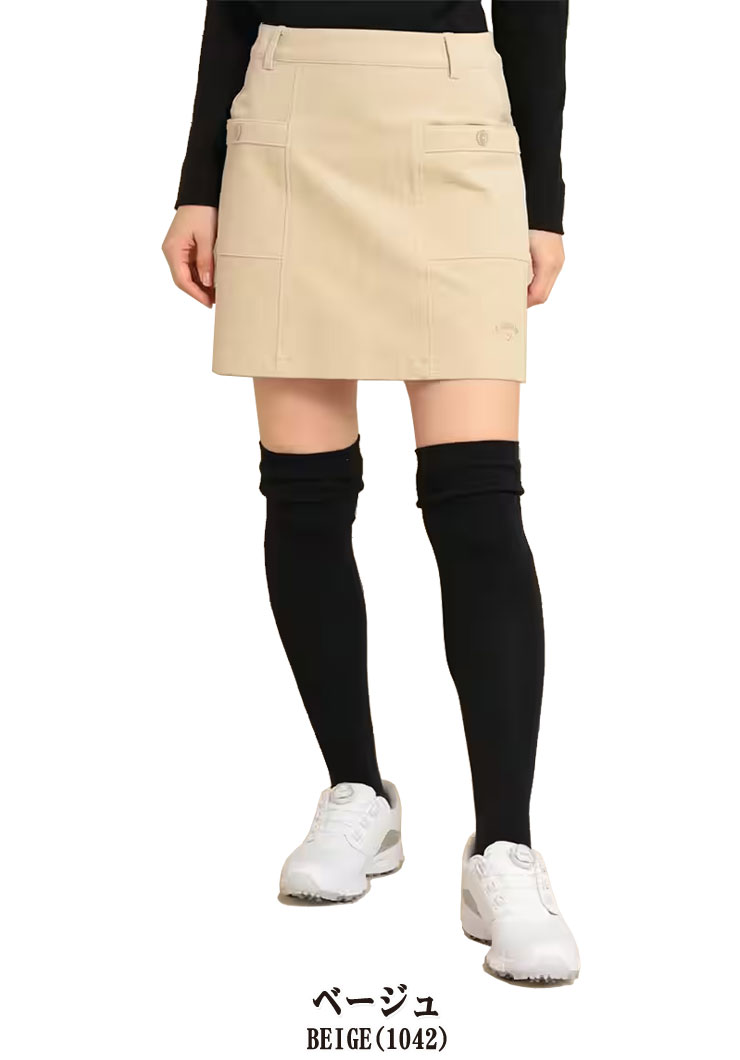 Callaway レディース M フード付きウェア　スカート Callaway キャロウェイ スカート レディース ゴルフウェア 秋冬