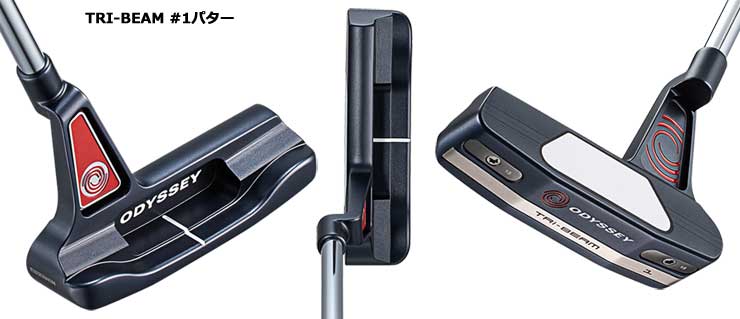 Callaway Golf - 【新品】ODYSSEY パター　TRI-BEAM ONE 34インチ ODYSSEY（キャロウェイゴルフ） オデッセイ トライビーム TRI