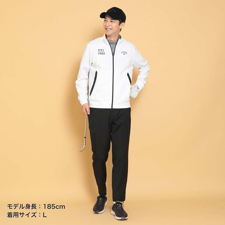 トップブランドのファッション Callaway キャロウェイ スウェット フルジップ ダンボール メンズウェア