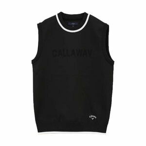 Callaway（キャロウェイ） ピンタックロゴ ニットベスト ゴルフウェア