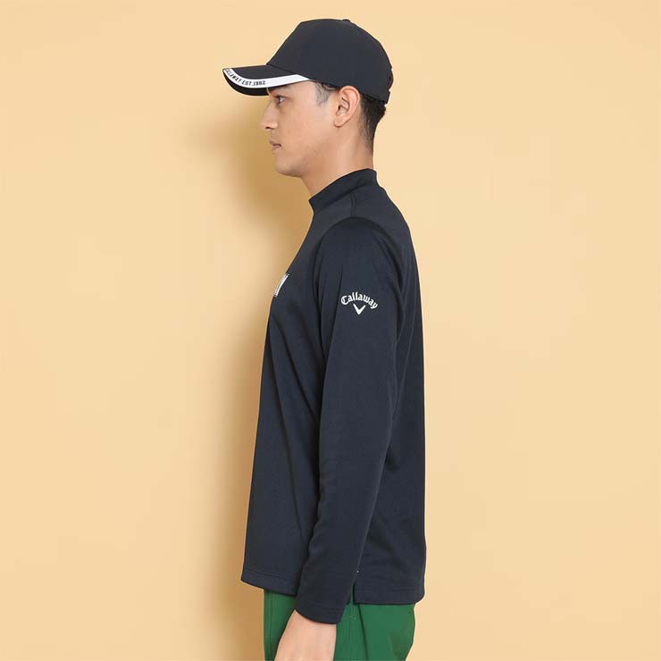 Callaway キャロウェイ ストレッチ スムース モックネック 長袖