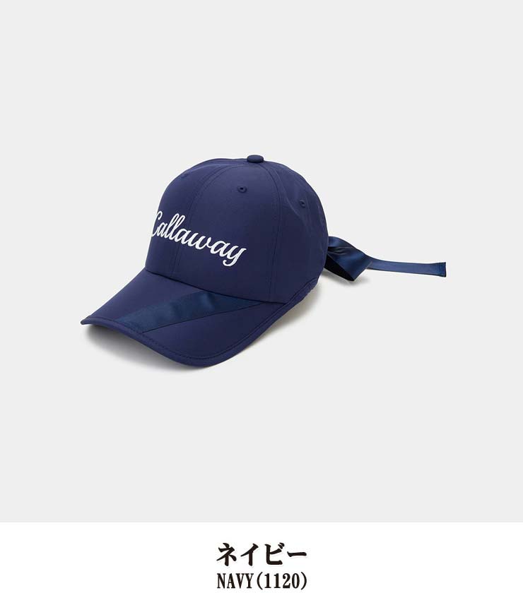 Callaway（キャロウェイ） リボン付き キャップ ゴルフウェア
