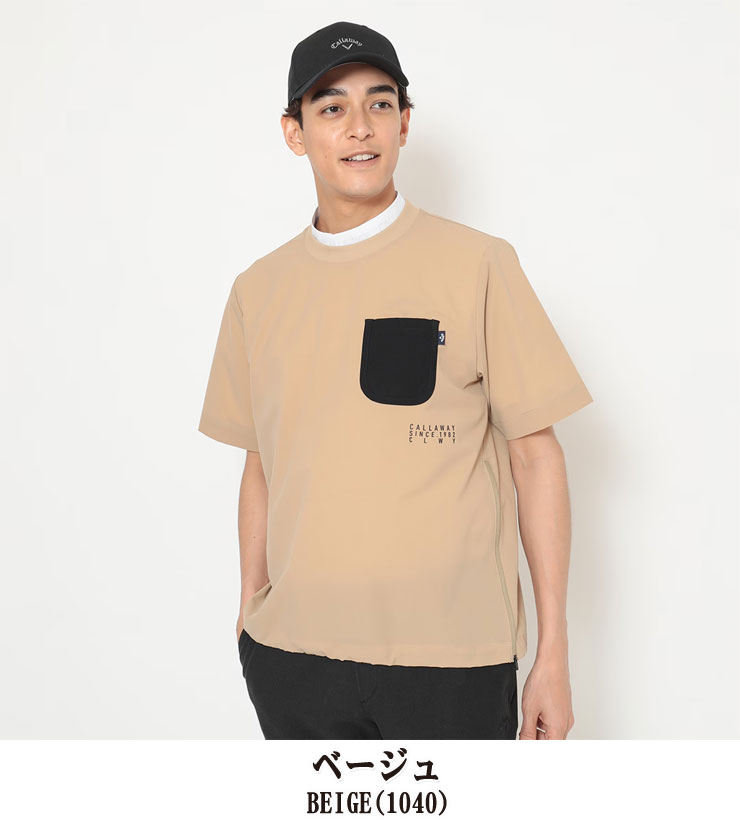 ゴルフ 種類9：ネイビー(1120)/L キャロウェイ 8WAYストレッチ ドット