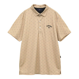 Callaway（キャロウェイ） -3℃裏クール ロゴプリントカノコ 半袖