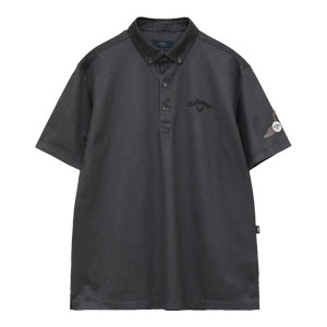 Callaway（キャロウェイ） かざあなメッシュ シャンブレー柄 半袖