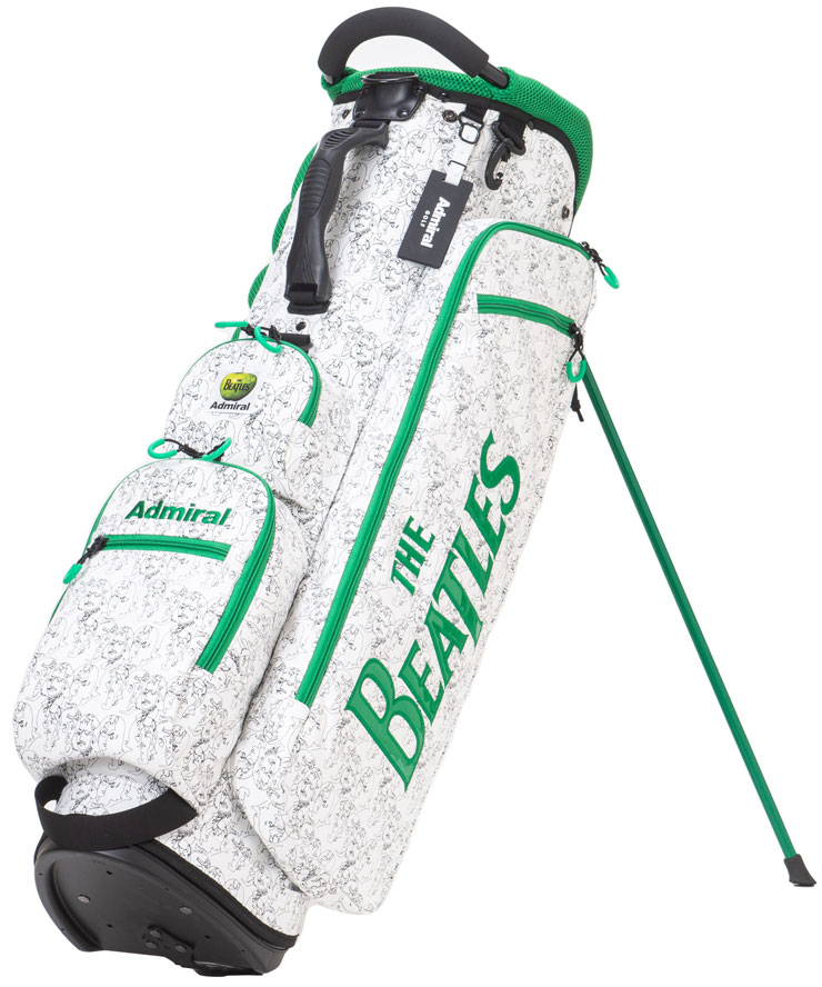 【限定品】Admiral THE BEATLES キャディバッグ ヘッドカバー付 Admiral Golf アドミラル ゴルフ THE BEATLES コラボモデル 数量