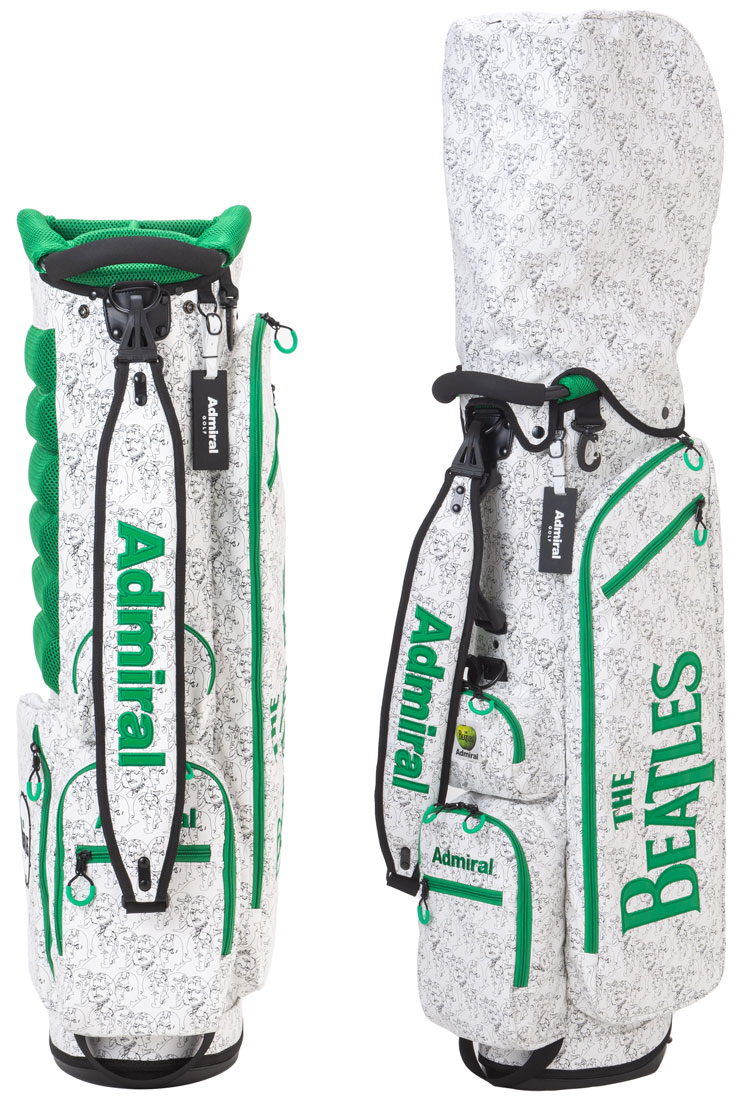 アドミラルビートルズゴルフバッグとクラブカバー Admiral Golf アドミラル ゴルフ THE BEATLES コラボモデル 数量