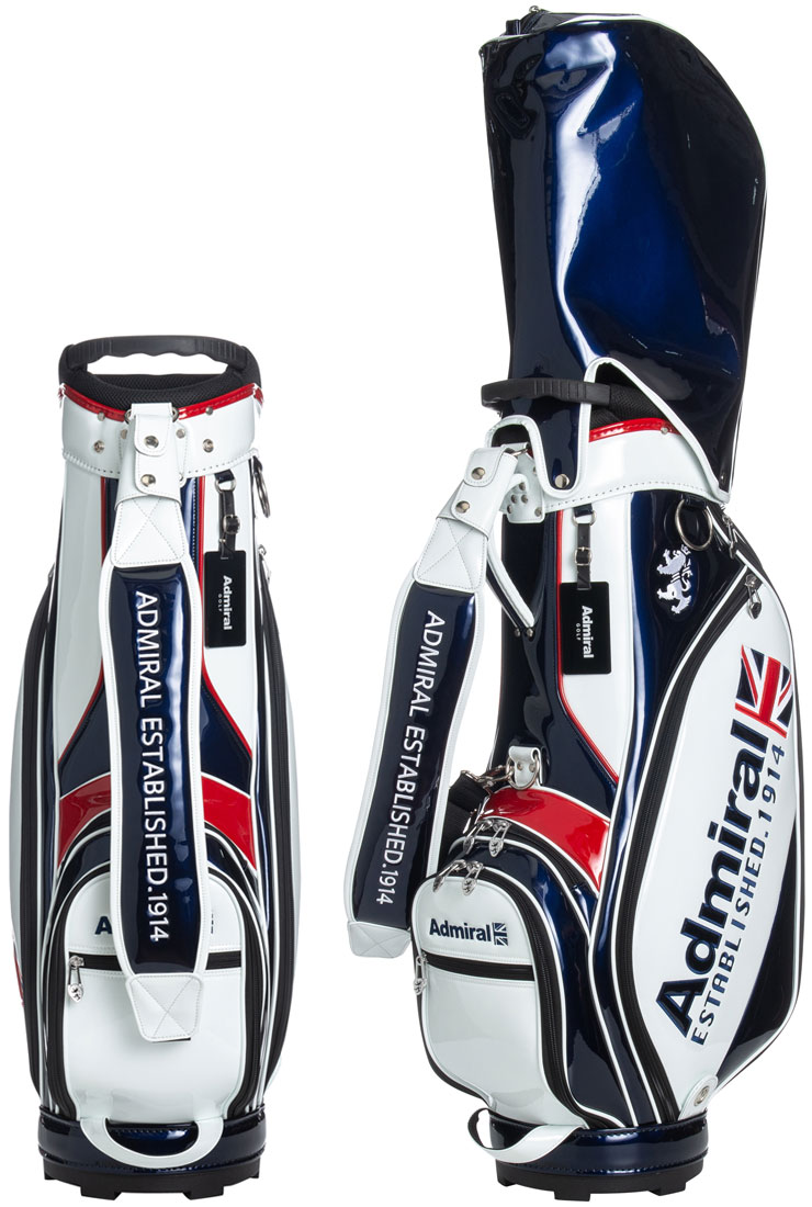 Admiral Golf（アドミラルゴルフ） カート キャディバッグ エナメル
