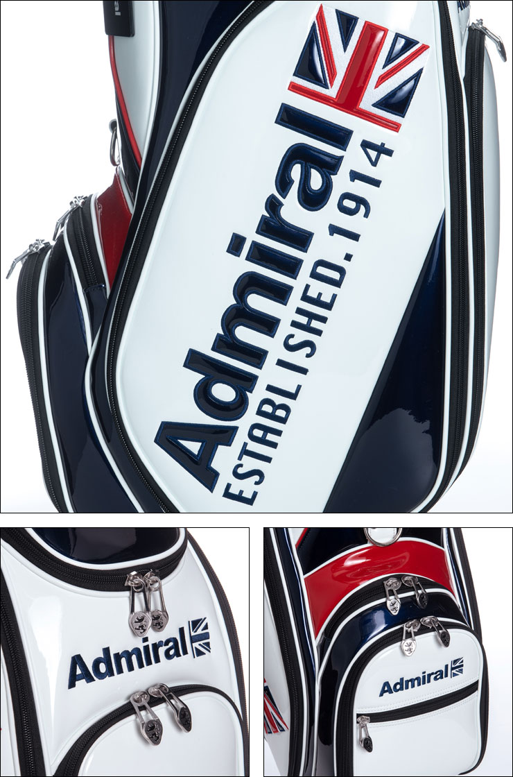 Admiral Golf（アドミラルゴルフ） カート キャディバッグ エナメル