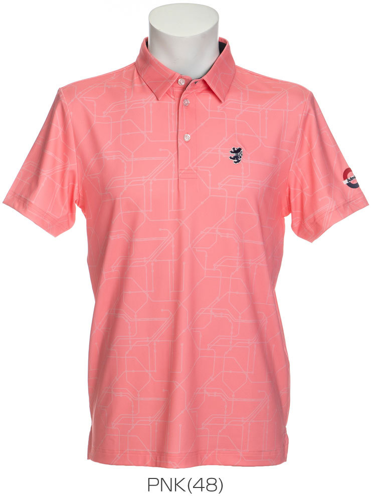 アドミラルゴルフ メンズ ウェア メトロプリント 半袖ポロシャツ ADMA222 2022年春夏モデル M-XL :DM22SADMA222:ゴルフレンジャー  - 通販 - Yahoo!ショッピング