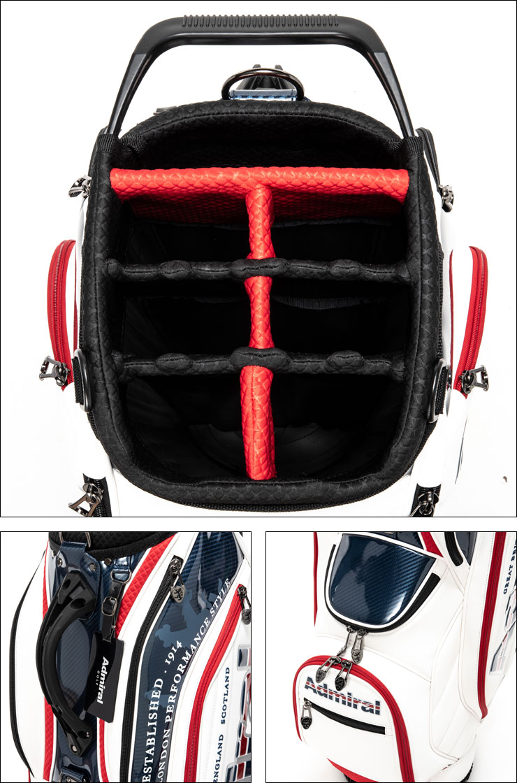 Admiral Golf（アドミラルゴルフ） カート キャディバッグ スポーツ