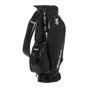 Admiral キャスター付き キャディバッグエナメル　ADMG5BC3 新品 Admiral Golf（アドミラルゴルフ） エナメル キャスター キャディ