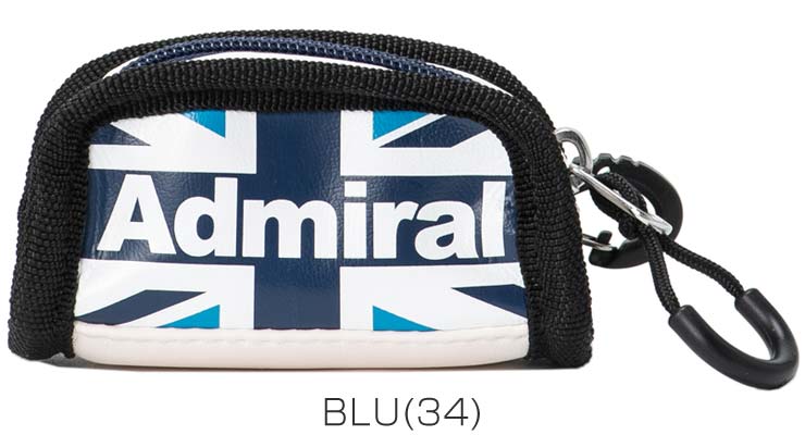 アドミラル　ゴルフポーチセット Admiral Golf アドミラル ゴルフ ボールポーチ モノグラム 3個