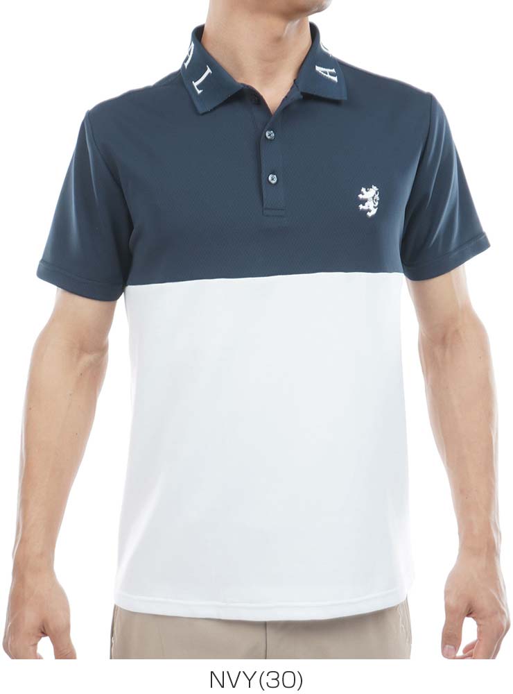 Admiral Golf（アドミラルゴルフ） カラタッチ カラーブロック 半袖