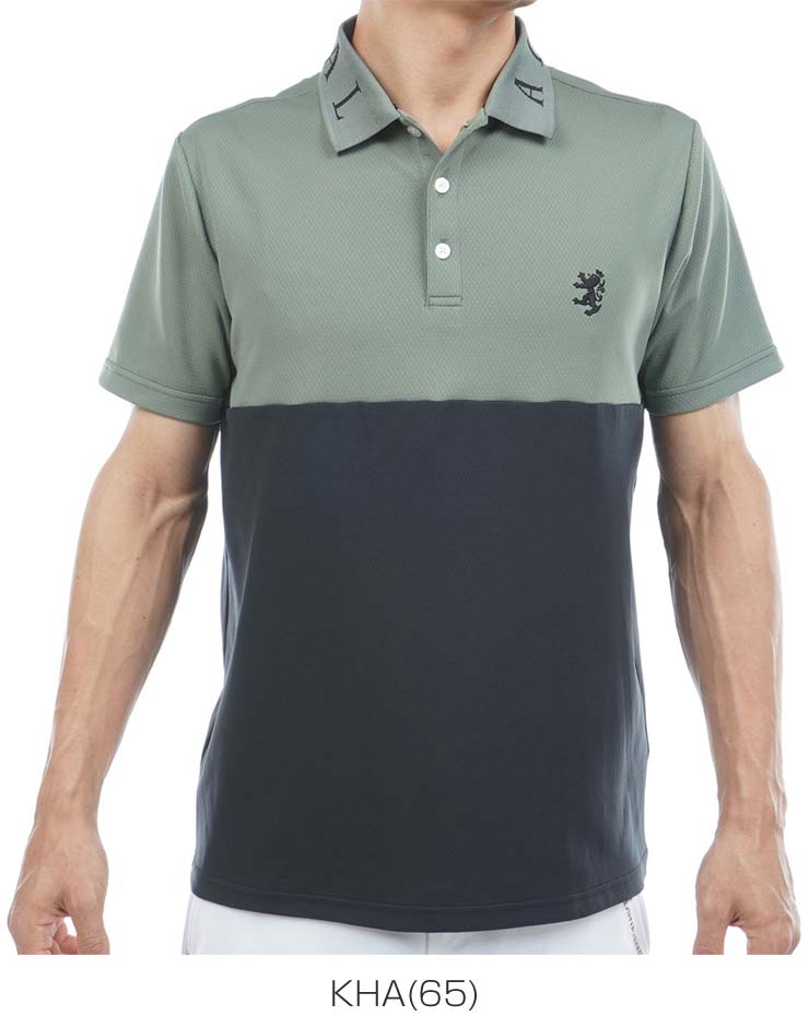 Admiral Golf（アドミラルゴルフ） カラタッチ カラーブロック 半袖