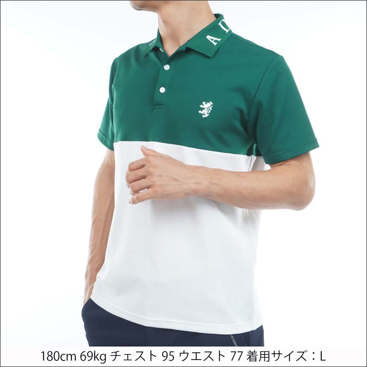 Admiral Golf（アドミラルゴルフ） カラタッチ カラーブロック 半袖
