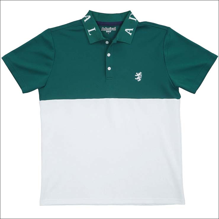 Admiral Golf（アドミラルゴルフ） カラタッチ カラーブロック 半袖