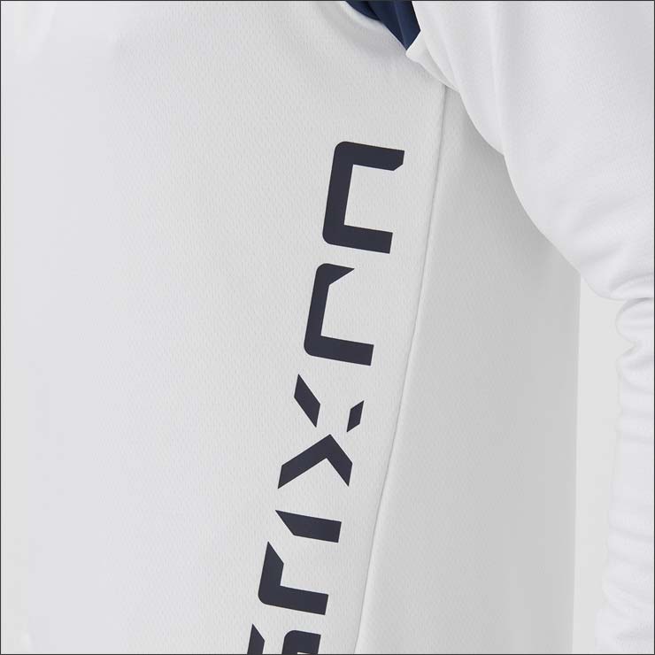 SRIXON スリクソン by デサント ロゴデザイン ハーフジップ 長袖