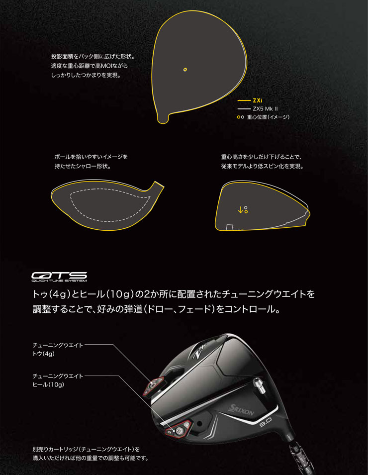 SRIXON 特注カスタムクラブ スリクソン ZXi ドライバー 三菱 VANQUISH