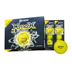 SRIXON スリクソン XmaX ゴルフボール 2026年モデル 1ダース [12球入り