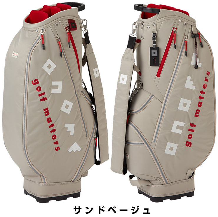 ONOFF（オノフ） ナイロンツイル ロゴ キャディバッグ OB3624