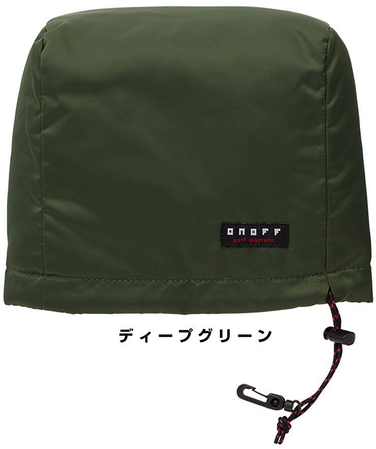 【新品未使用】ラッセルノ ゴルフ オリーブ ナイロンパーカー サイズ7(XXL) ONOFF オノフ ナイロンツイル アイアンカバー OI0424 : GREENFIL
