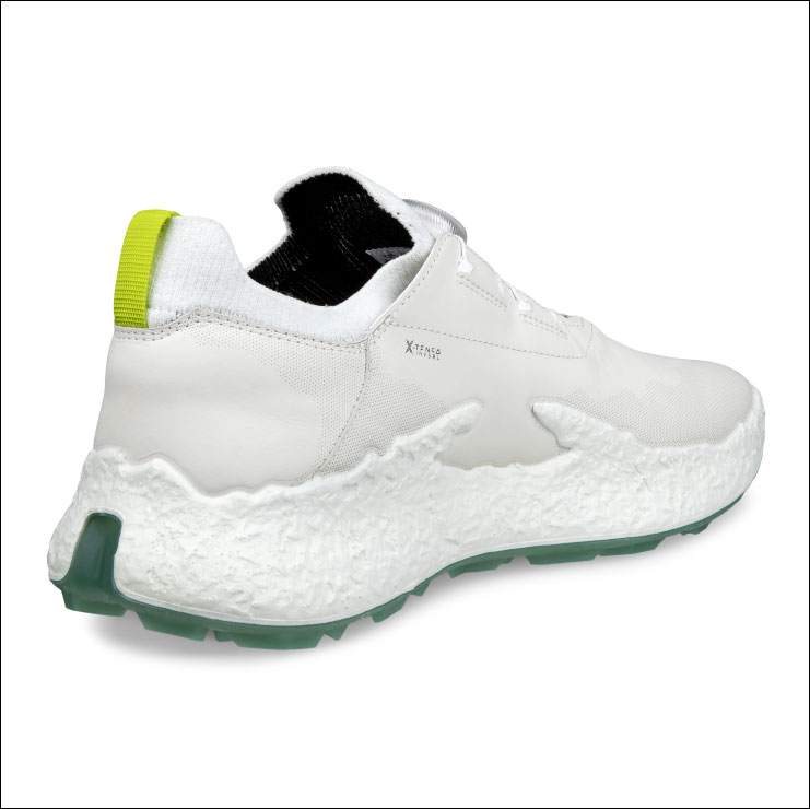 ECCO ゴルフシューズ BIOM H5 BOAフィットシステム ホワイト Men's ECCO® Golf BIOM H5 Leather Waterproof Golf Shoe | White