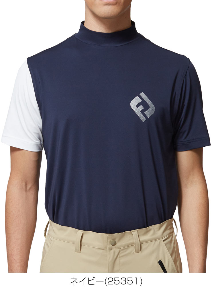FootJoy（フットジョイ） ゴルフウェア メンズ FUEL モックネック 半袖