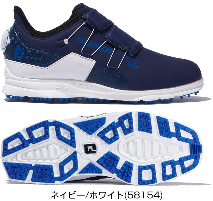 フットジョイ ゴルフシューズ ネイビー×ライトグリーン ハイパー