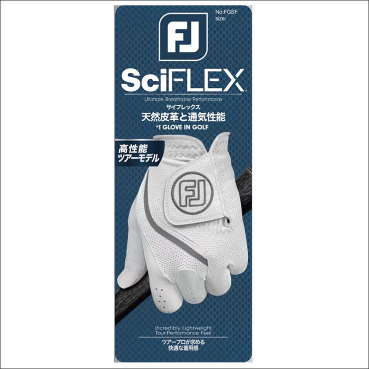 FootJoy（フットジョイ） サイフレックス ゴルフグローブ メンズ 左手