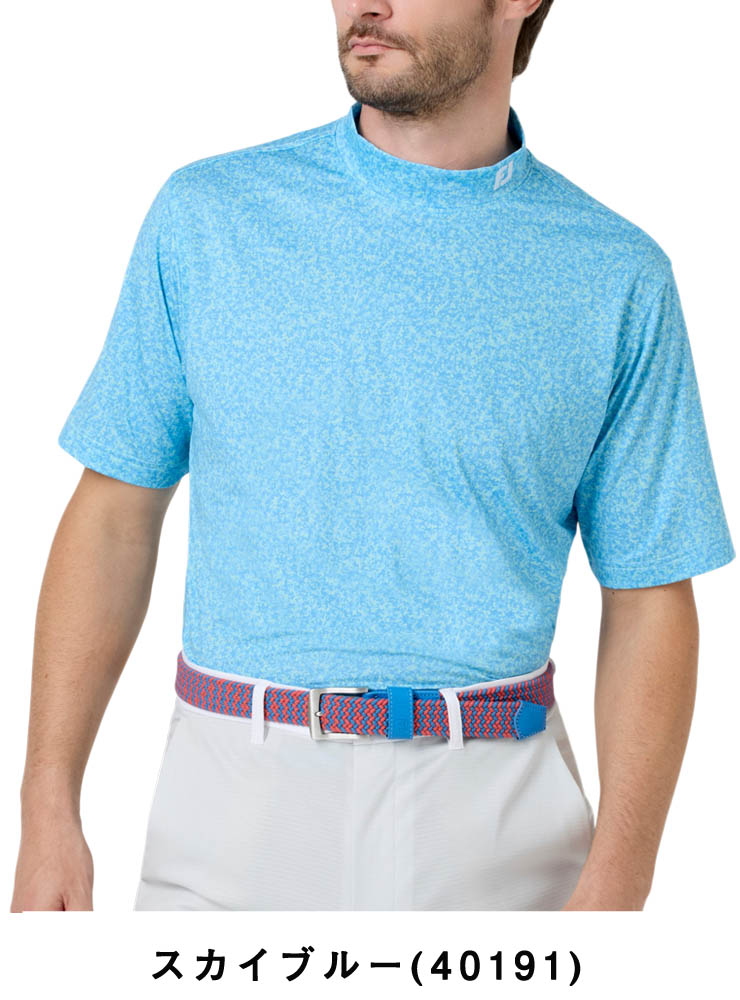 FootJoy（フットジョイ） コンパクトカモ ストレッチライル モック