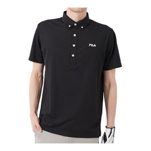 フィラゴルフ メンズ ゴルフウェア ベーシック ボタンダウン 半袖 ポロシャツ 741-679 M-...