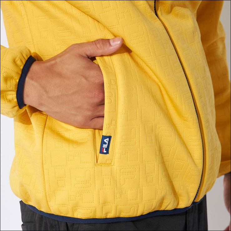 フィラゴルフ/FILA GOLF ジップアップ ジャケット キルティングベスト FILA GOLF フィラゴルフ 高周波キルト 3層ボンディング