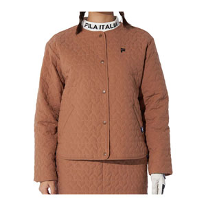 FILA GOLF フィラゴルフ ハート柄キルティング 4WAYストレッチ ノー