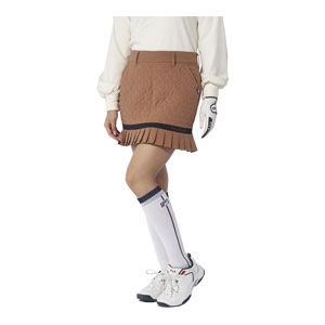 FILA GOLF フィラゴルフ ハートキルト柄 中綿入りスカート ウェア