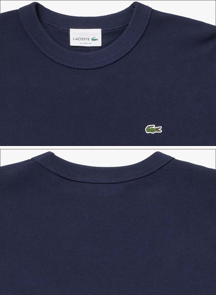 LACOSTE（ラコステ） クラシックフィット クルーネック 長袖シャツ