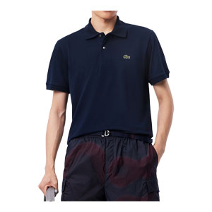 LACOSTE ラコステ　L1212 ポロシャツ　5 ネイビー LACOSTE ラコステ ポロシャツ L1212 日本製 メンズ レディース