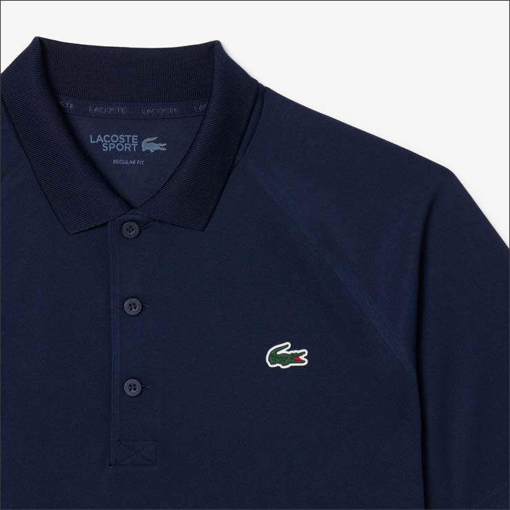 LACOSTE（ラコステ） ウルトラドライ 鹿の子地 半袖 ポロシャツ
