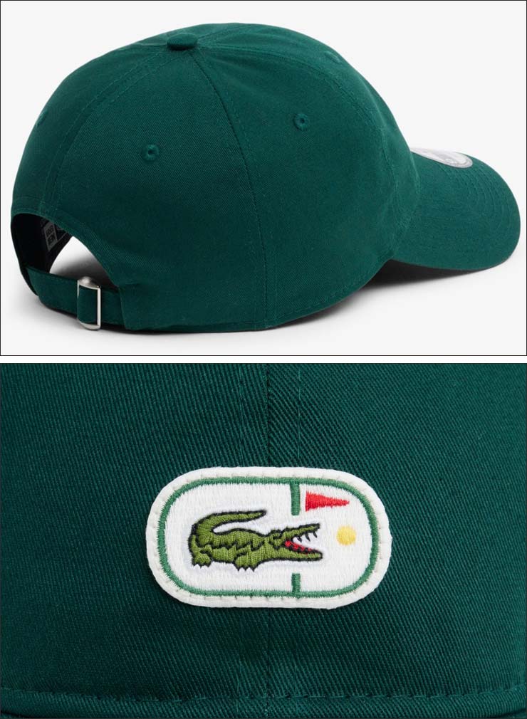 LACOSTE（ラコステ） ニューエラ コラボ 9TWENTY ゴルフ＆ワニロゴ